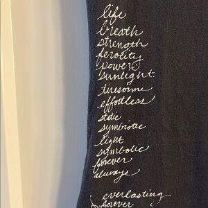 Gray Asymmetrical Graffic Cap Sleeve Muscle Tee